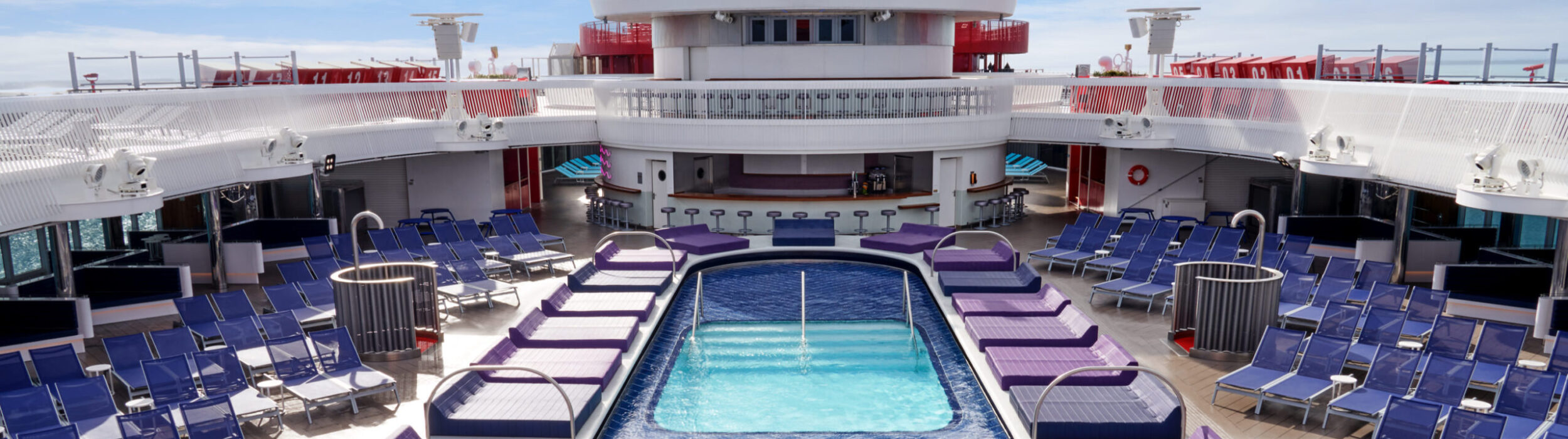 Virgin Voyages Pool Deck